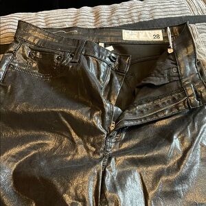 Rag and Bone Black Pants